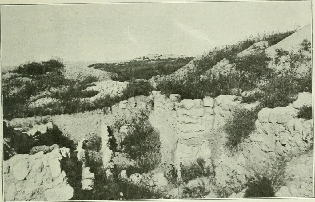 An illustration from Canaan d'après l'exploration récente, 1907, leaf 62