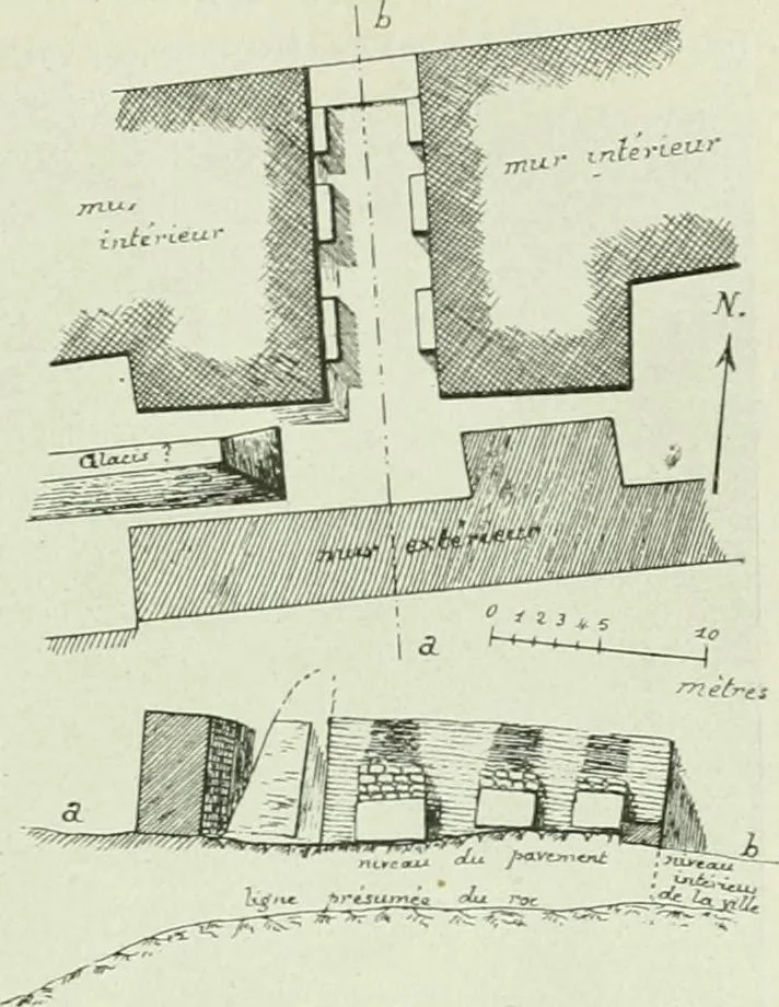An illustration from Canaan d'après l'exploration récente, 1907, leaf 64