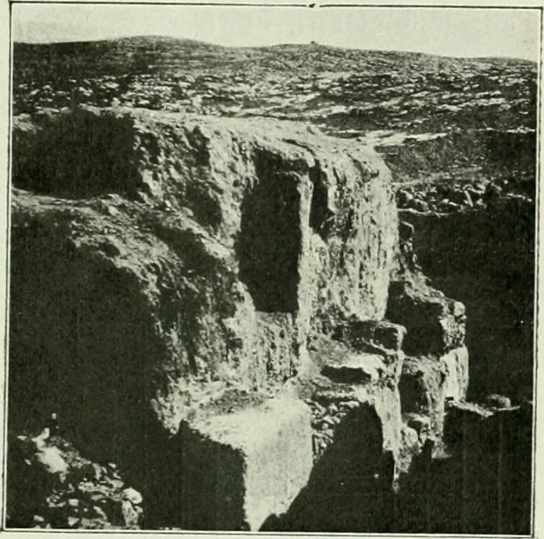 An illustration from Canaan d'après l'exploration récente, 1907, leaf 66