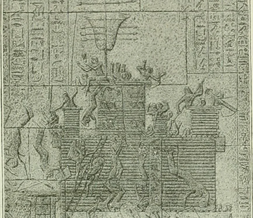 An illustration from Canaan d'après l'exploration récente, 1907, leaf 68