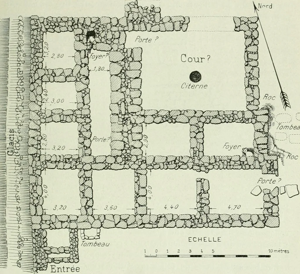 An illustration from Canaan d'après l'exploration récente, 1907, leaf 74