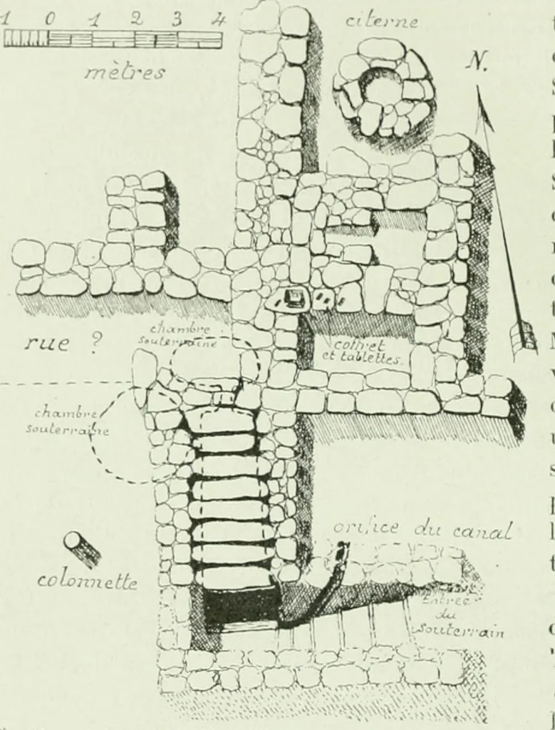 An illustration from Canaan d'après l'exploration récente, 1907, leaf 77