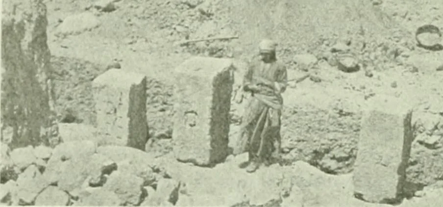 An illustration from Canaan d'après l'exploration récente, 1907, leaf 89