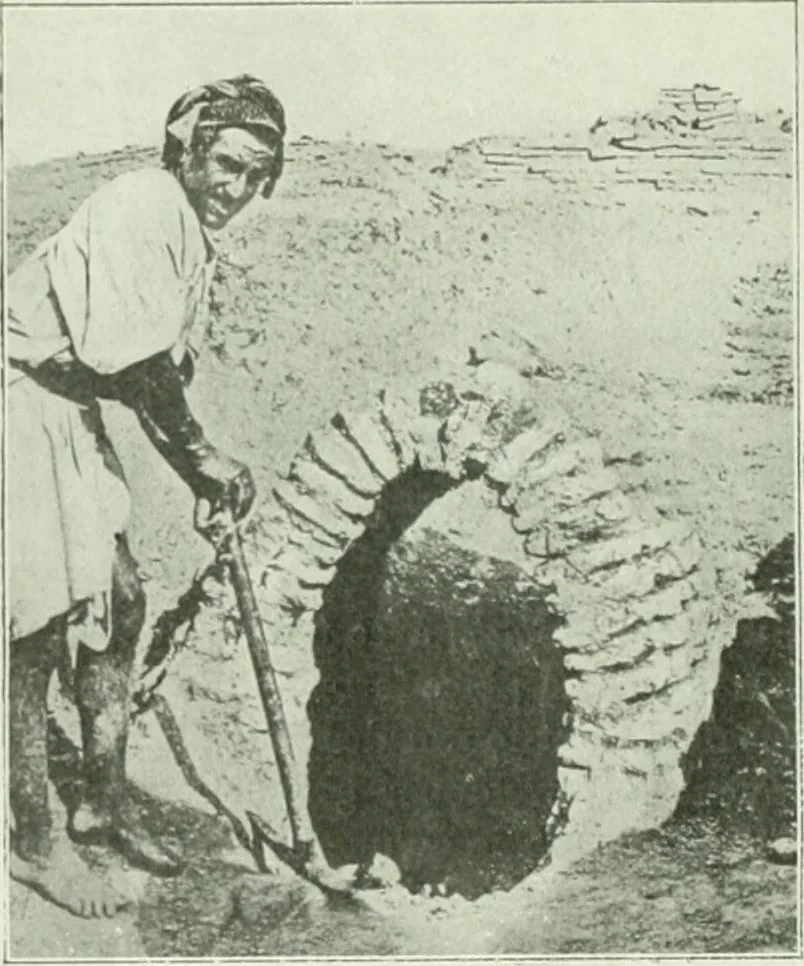 An illustration from Canaan d'après l'exploration récente, 1907, leaf 91