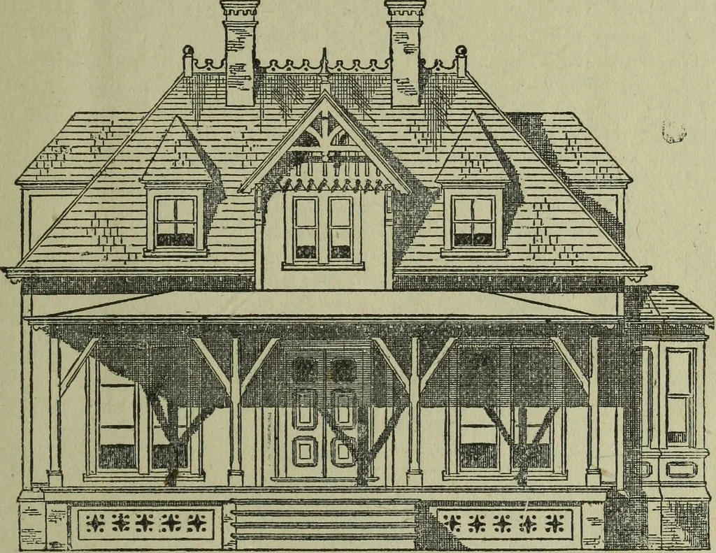 An illustration from The Canadian farm annual for 1880 published in Connection with the Weekly Mail, 1880, leaf 10