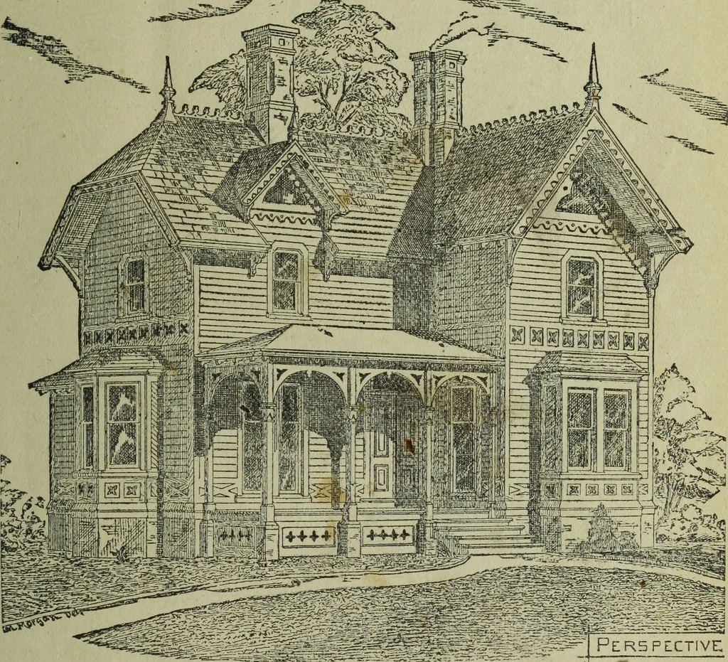 An illustration from The Canadian farm annual for 1880 published in Connection with the Weekly Mail, 1880, leaf 12