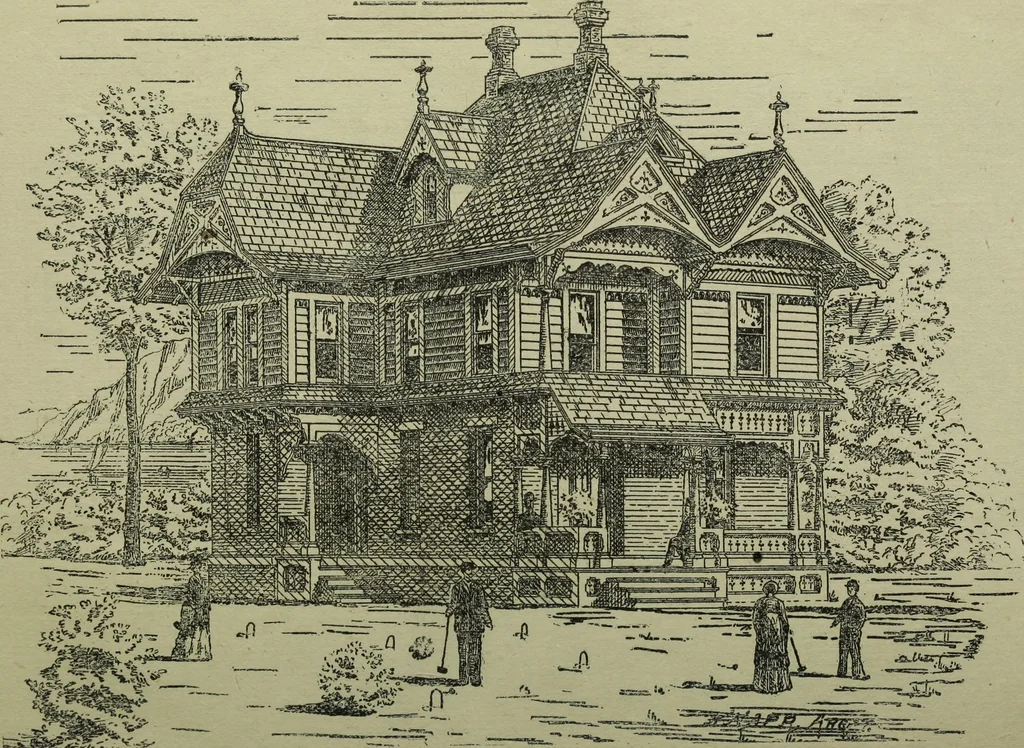 An illustration from The Canadian farm annual for 1880 published in Connection with the Weekly Mail, 1880, leaf 18