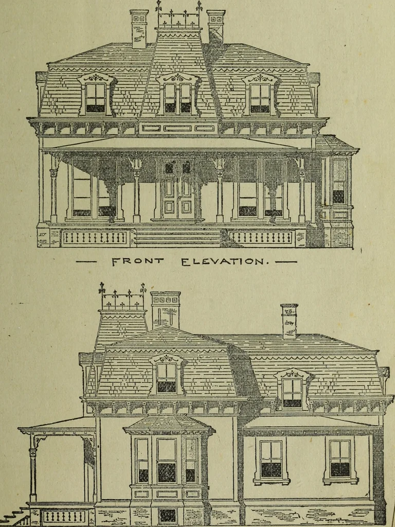 An illustration from The Canadian farm annual for 1880 published in Connection with the Weekly Mail, 1880, leaf 8