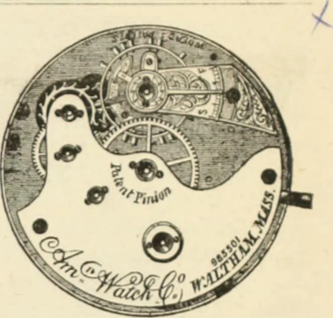 An illustration from Canadian jeweller 1879-1881, 1879, leaf 164