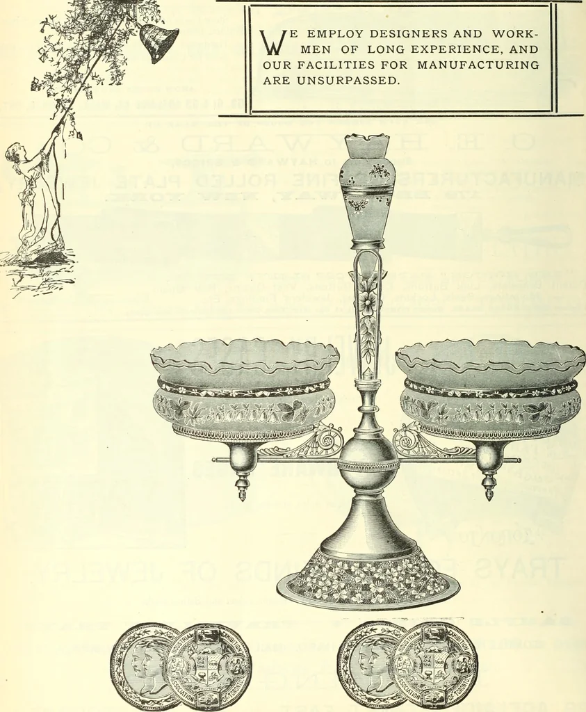 An illustration from Canadian jeweller 1882-1886, 1886, leaf 1043