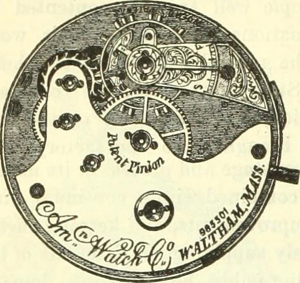 An illustration from Canadian jeweller 1882-1886, 1886, leaf 137