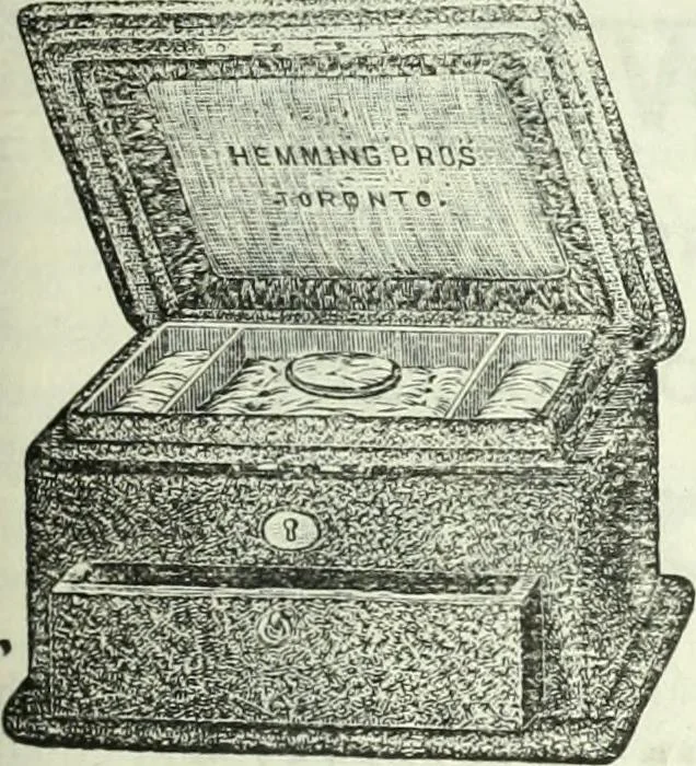 An illustration from Canadian jeweller 1882-1886, 1886, leaf 416