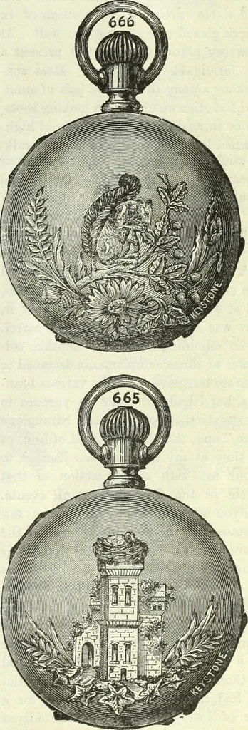 An illustration from Canadian jeweller 1882-1886, 1886, leaf 454