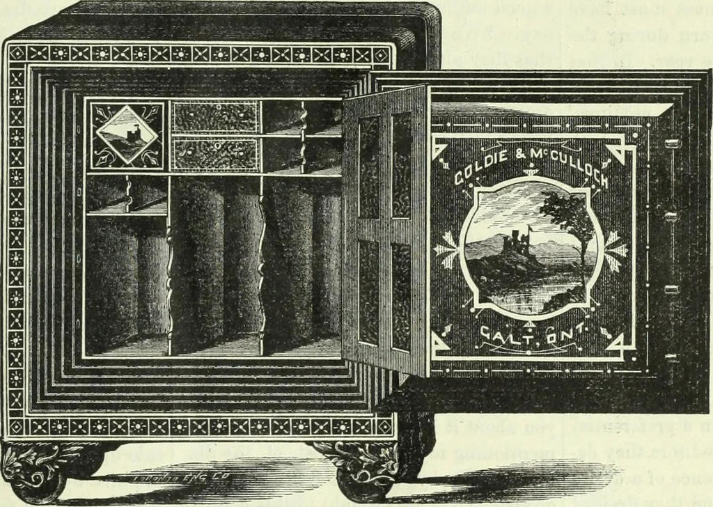 An illustration from Canadian jeweller 1882-1886, 1886, leaf 548