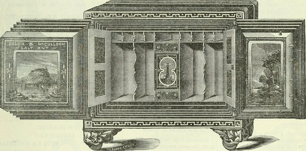 An illustration from Canadian jeweller 1882-1886, 1886, leaf 658