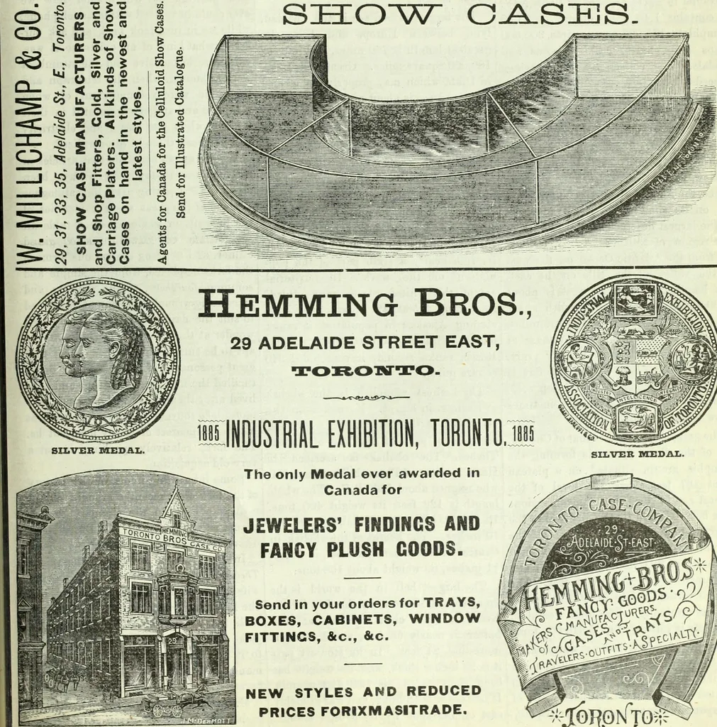An illustration from Canadian jeweller 1882-1886, 1886, leaf 744