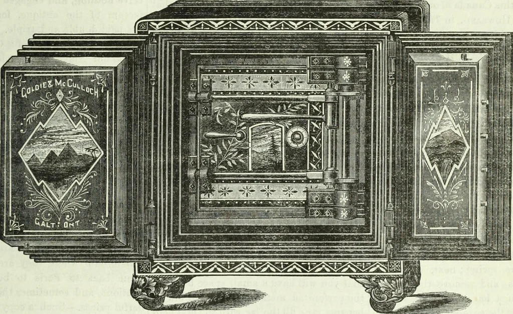 An illustration from Canadian jeweller 1882-1886, 1886, leaf 748