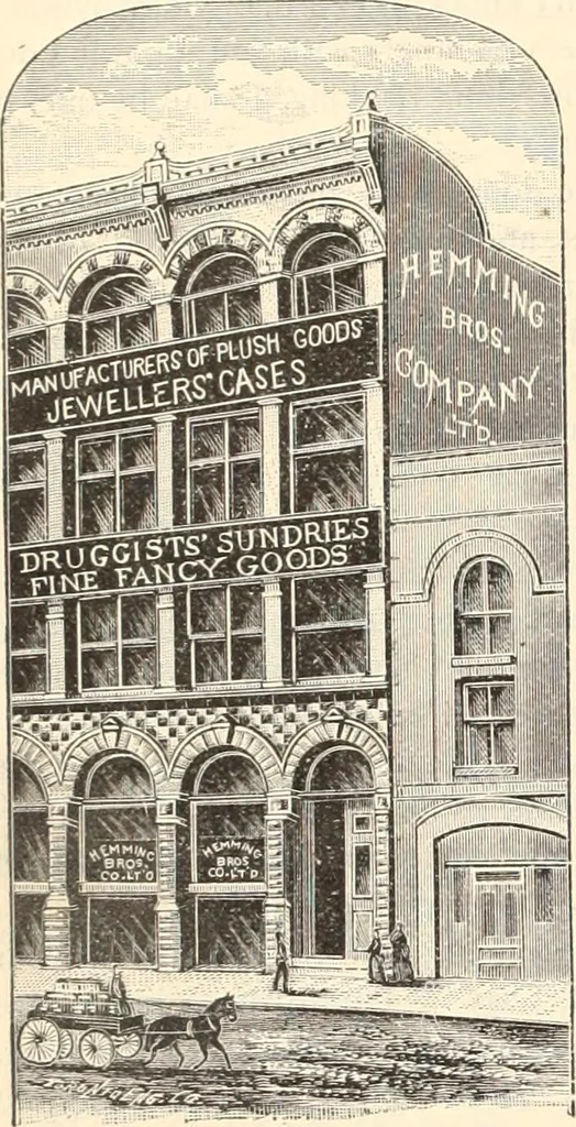 An illustration from Canadian jeweller 1890, 1890, leaf 105