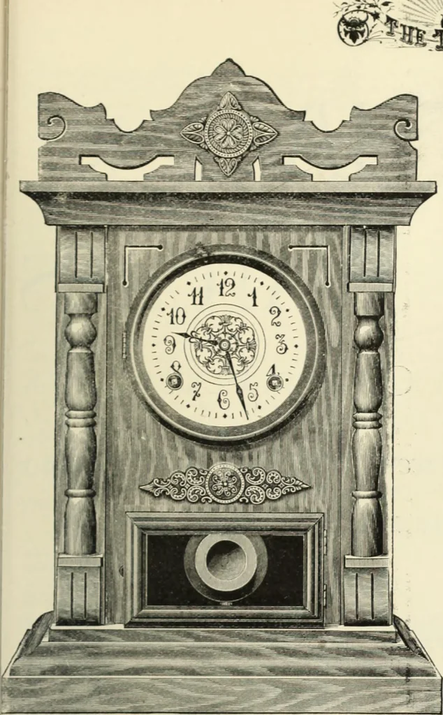 An illustration from Canadian jeweller 1890, 1890, leaf 124