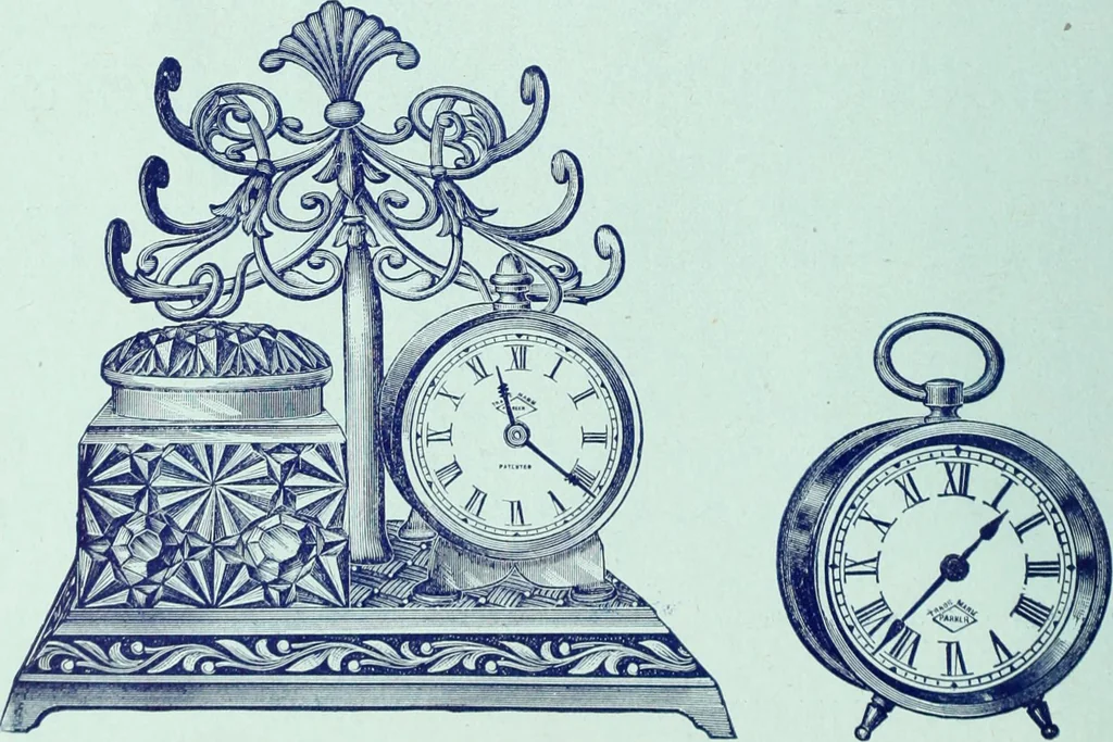 An illustration from Canadian jeweller 1890, 1890, leaf 137