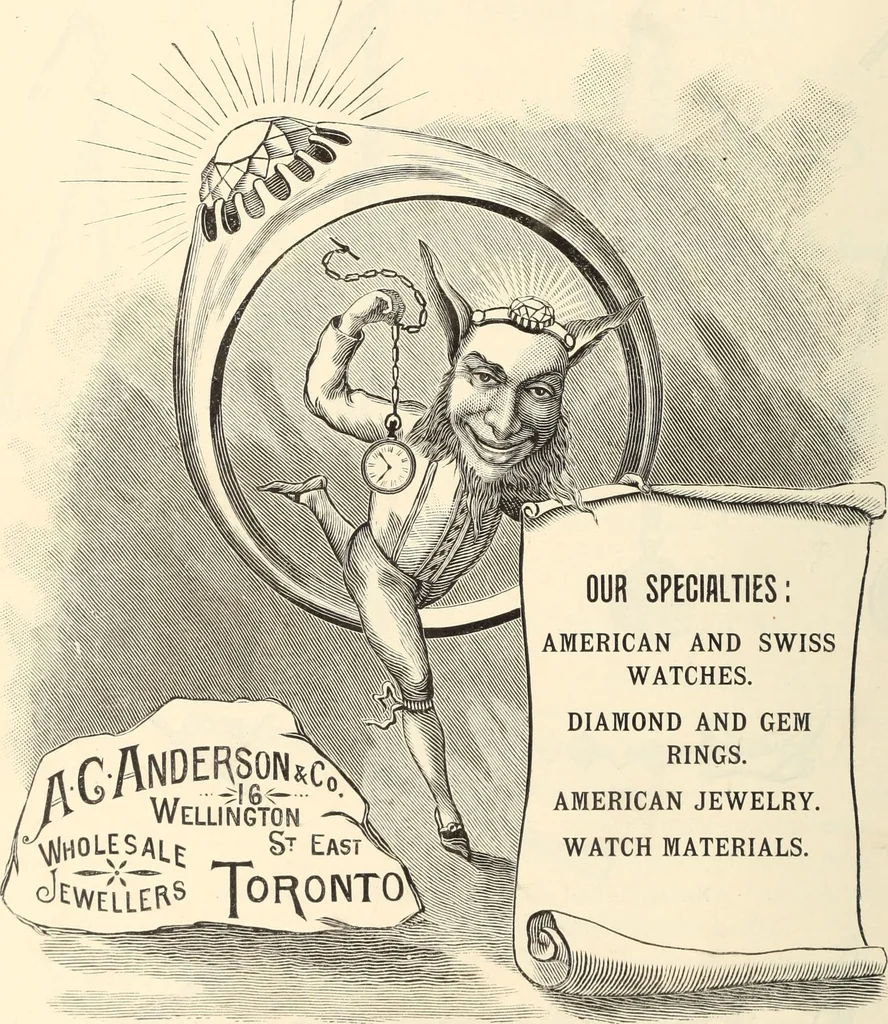 An illustration from Canadian jeweller 1890, 1890, leaf 197