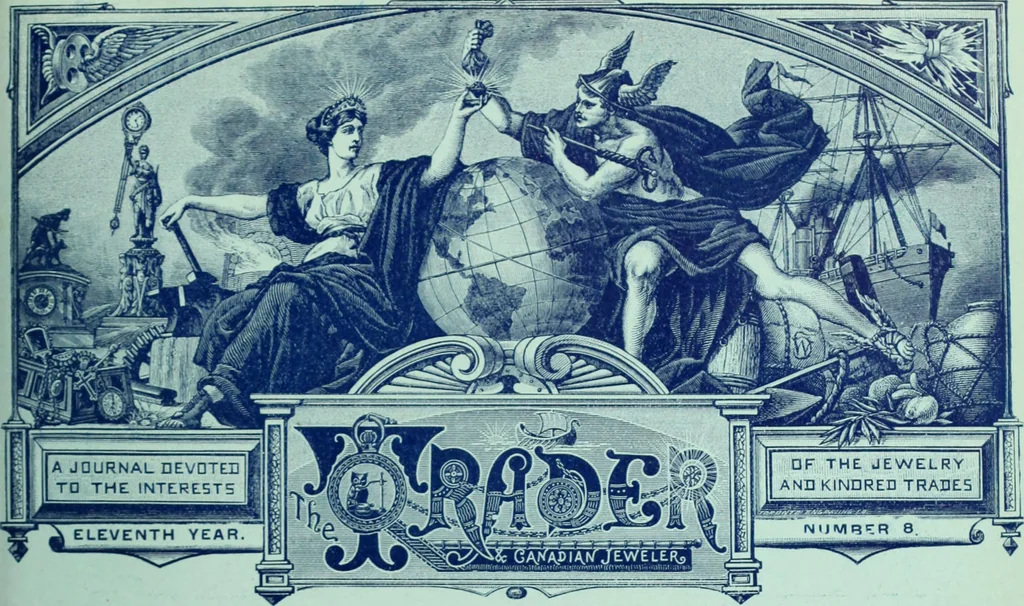 An illustration from Canadian jeweller 1890, 1890, leaf 200