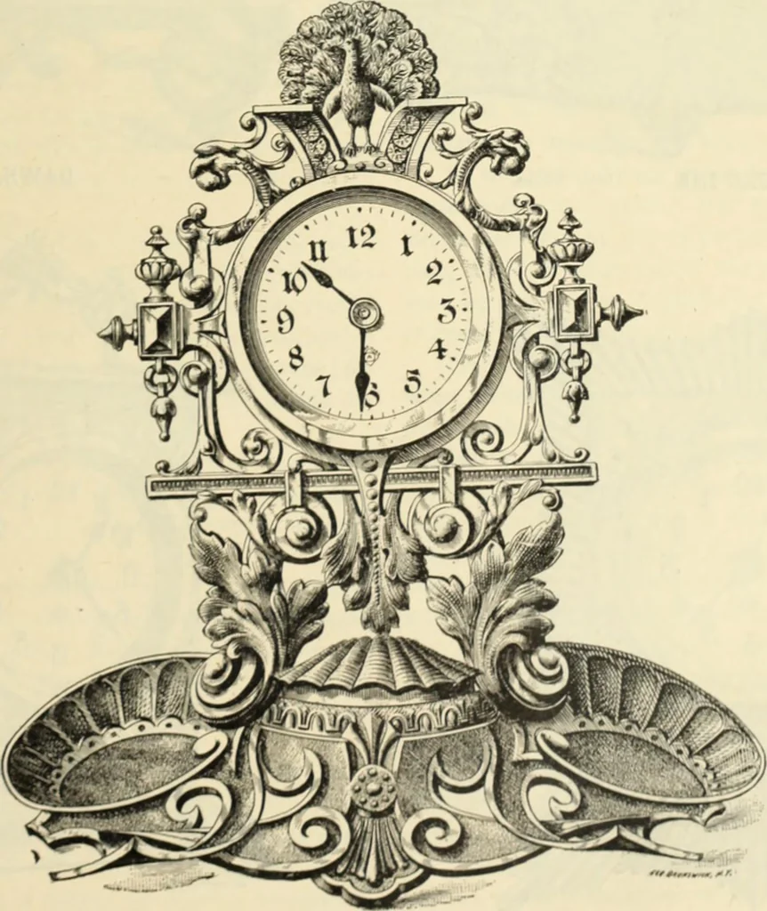 An illustration from Canadian jeweller 1890, 1890, leaf 266