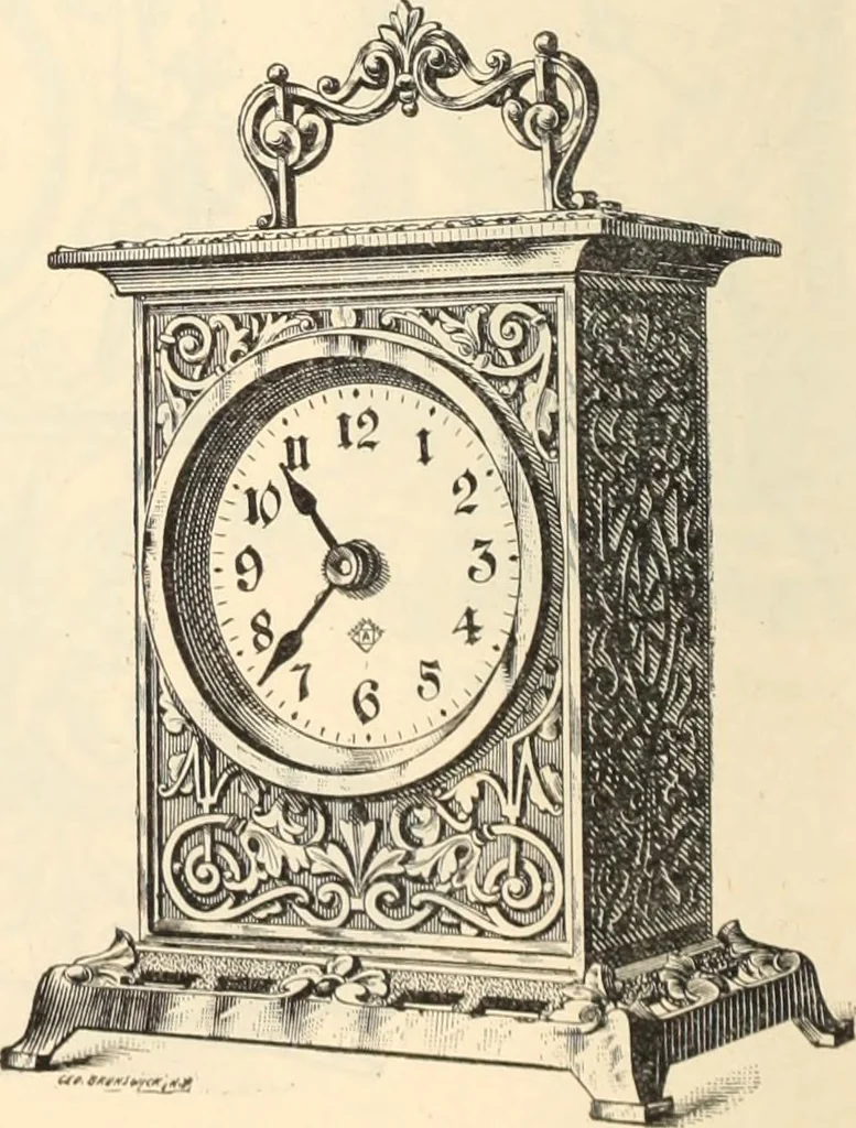 An illustration from Canadian jeweller 1890, 1890, leaf 267