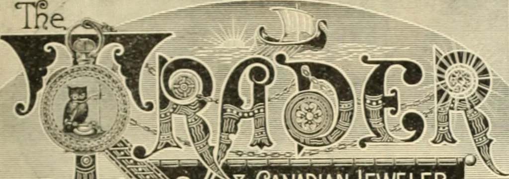 An illustration from Canadian jeweller 1890, 1890, leaf 268