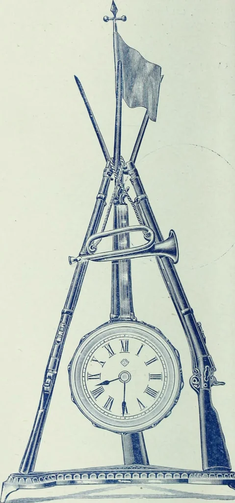 An illustration from Canadian jeweller 1890, 1890, leaf 383
