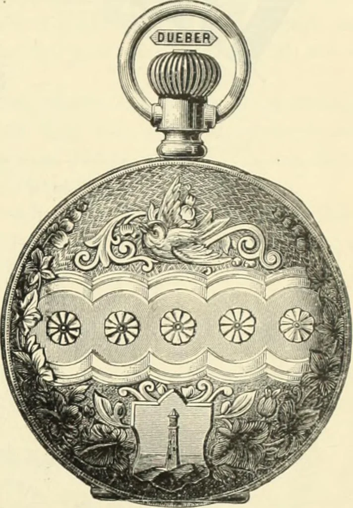 An illustration from Canadian jeweller 1890, 1890, leaf 52