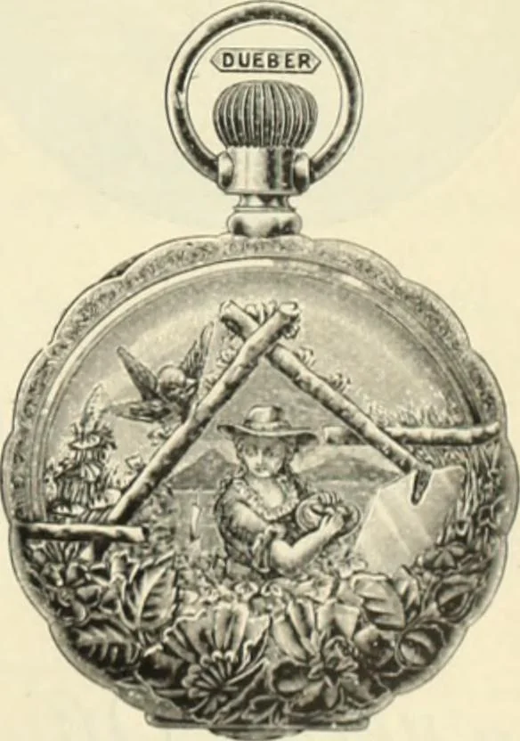 An illustration from Canadian jeweller 1890, 1890, leaf 52