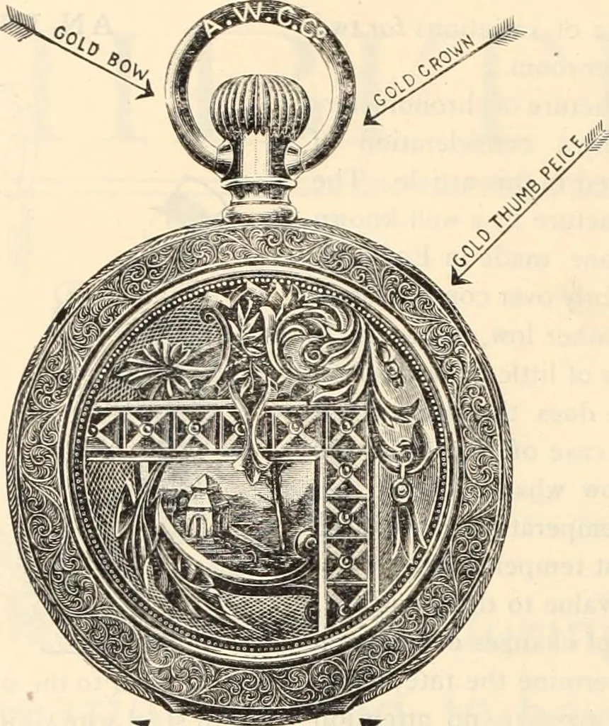 An illustration from Canadian jeweller 1890, 1890, leaf 541