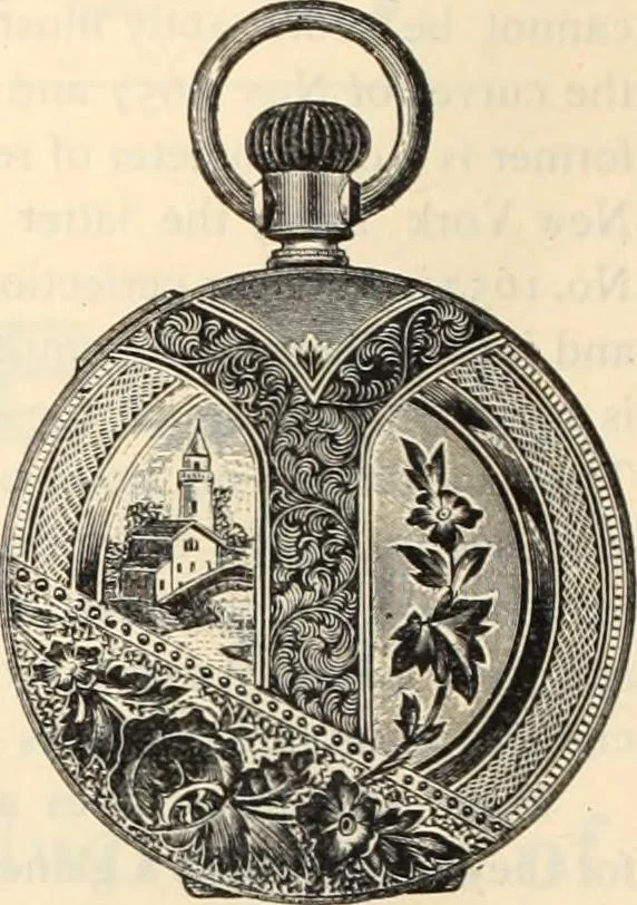 An illustration from Canadian jeweller 1890, 1890, leaf 541