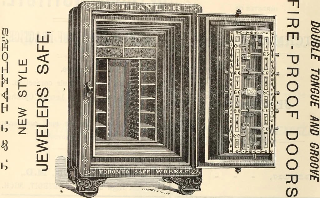 An illustration from Canadian jeweller 1890, 1890, leaf 569