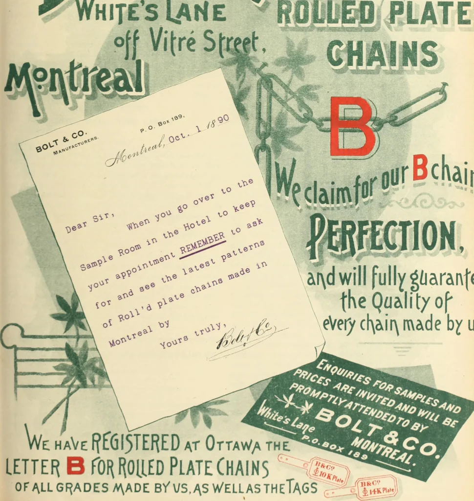 An illustration from Canadian jeweller 1890, 1890, leaf 598