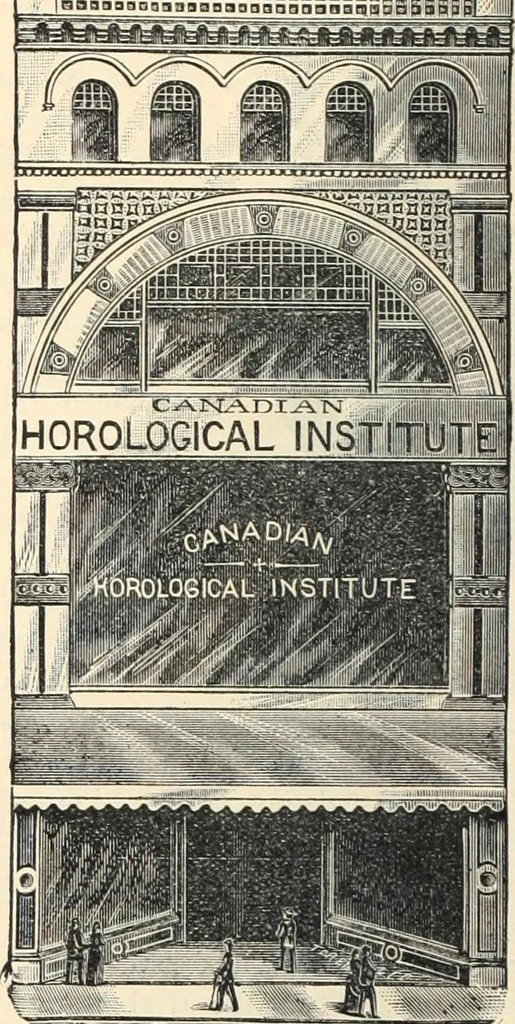 An illustration from Canadian jeweller 1890, 1890, leaf 613