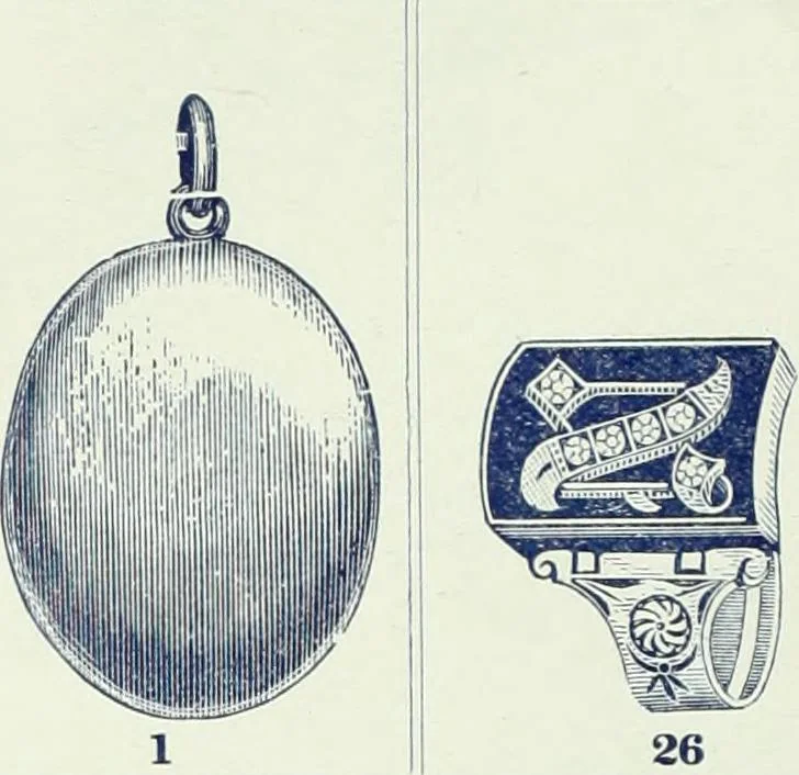 An illustration from Canadian jeweller 1890, 1890, leaf 701