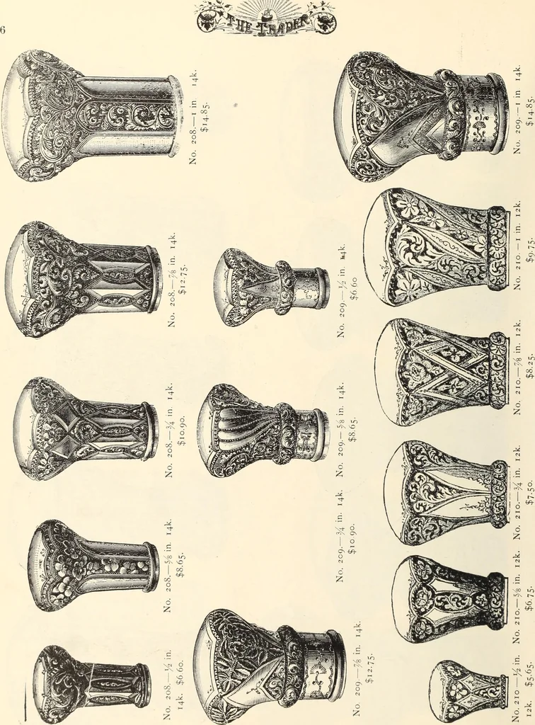 An illustration from Canadian jeweller 1890, 1890, leaf 81