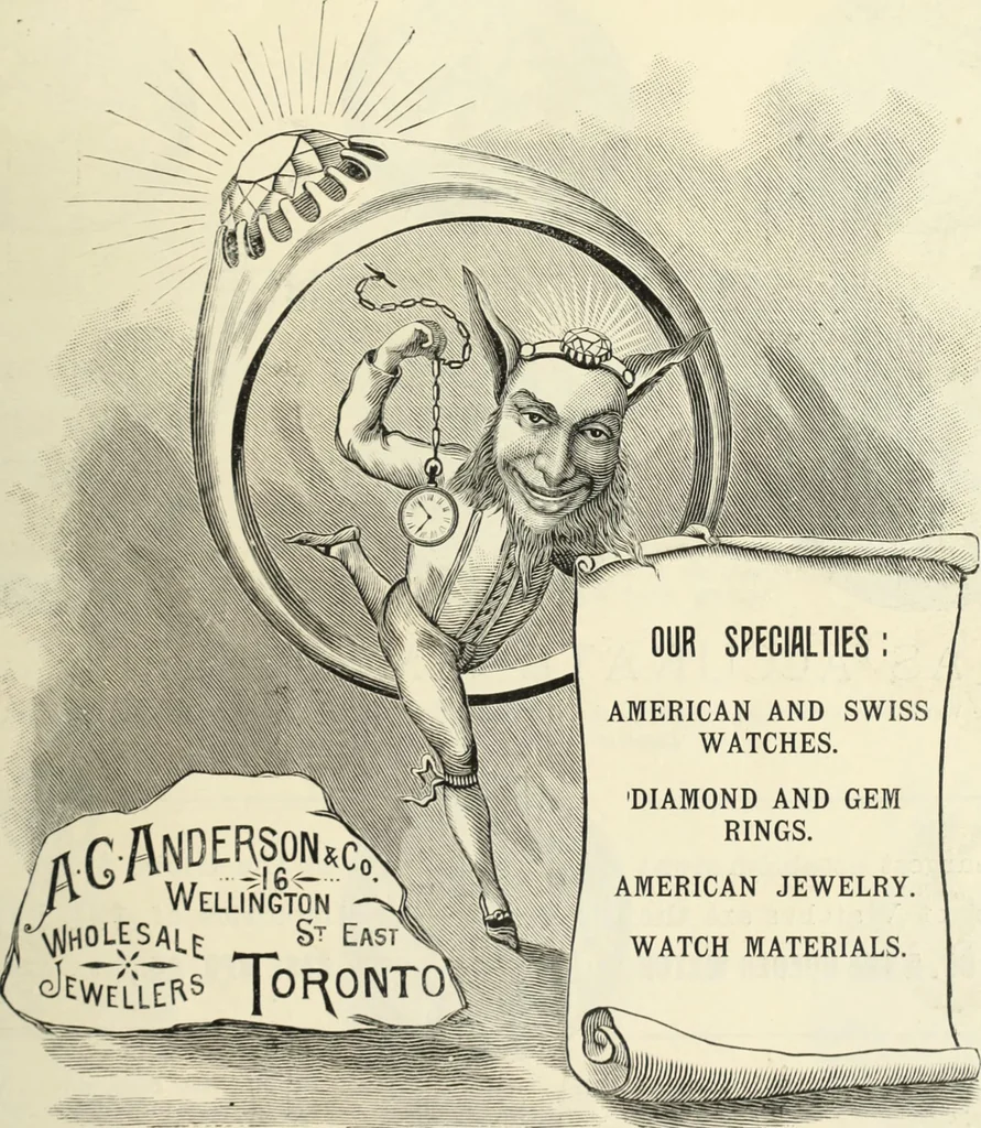 An illustration from Canadian jeweller 1890, 1890, leaf 82