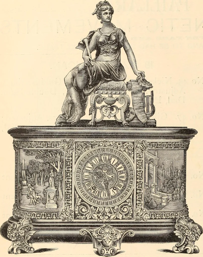 An illustration from Canadian jeweller 1890, 1890, leaf 9