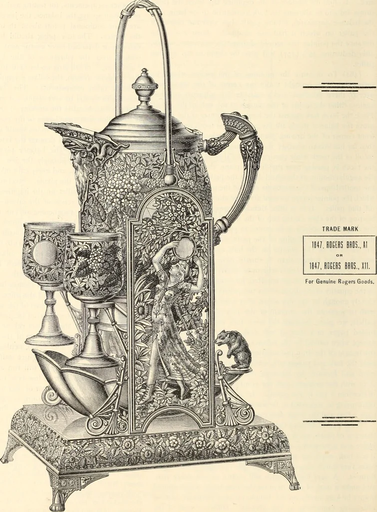 An illustration from Canadian jeweller 1890, 1890, leaf 95