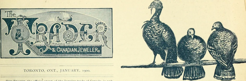 An illustration from Canadian jeweller 1900, 1900, leaf 10