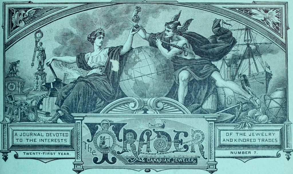 An illustration from Canadian jeweller 1900, 1900, leaf 104