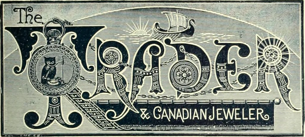 An illustration from Canadian jeweller 1900, 1900, leaf 108