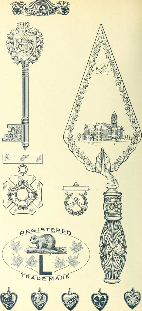 An illustration from Canadian jeweller 1900, 1900, leaf 205
