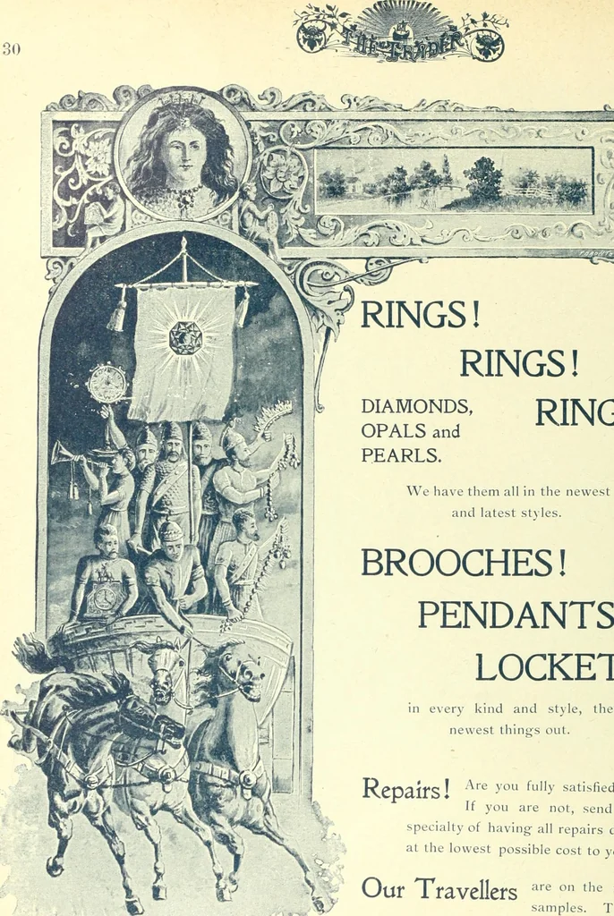 An illustration from Canadian jeweller 1900, 1900, leaf 227