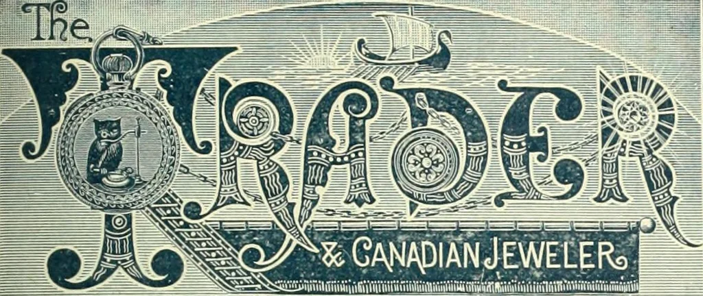 An illustration from Canadian jeweller 1900, 1900, leaf 298