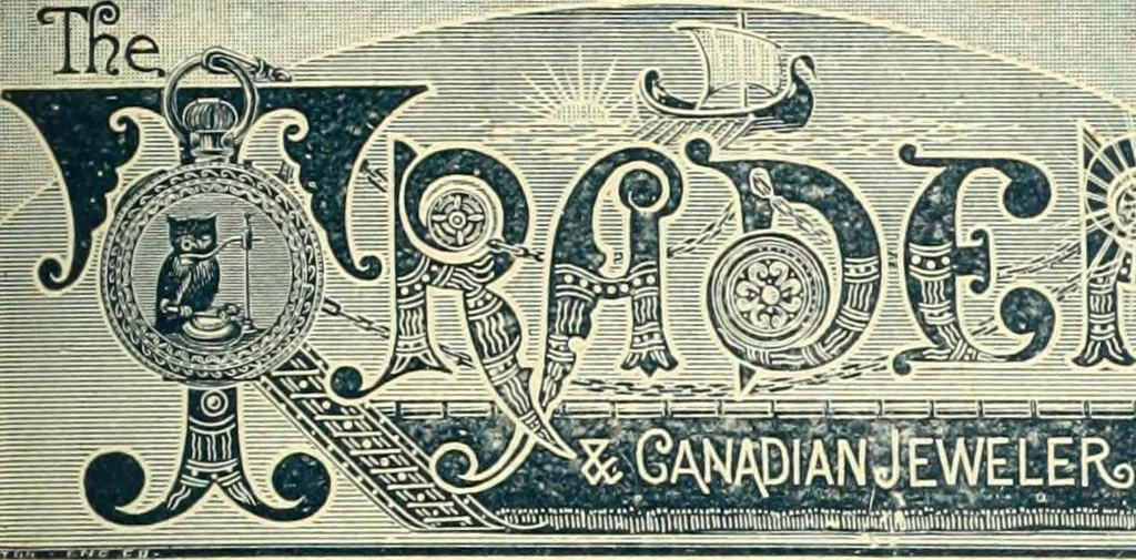 An illustration from Canadian jeweller 1900, 1900, leaf 394