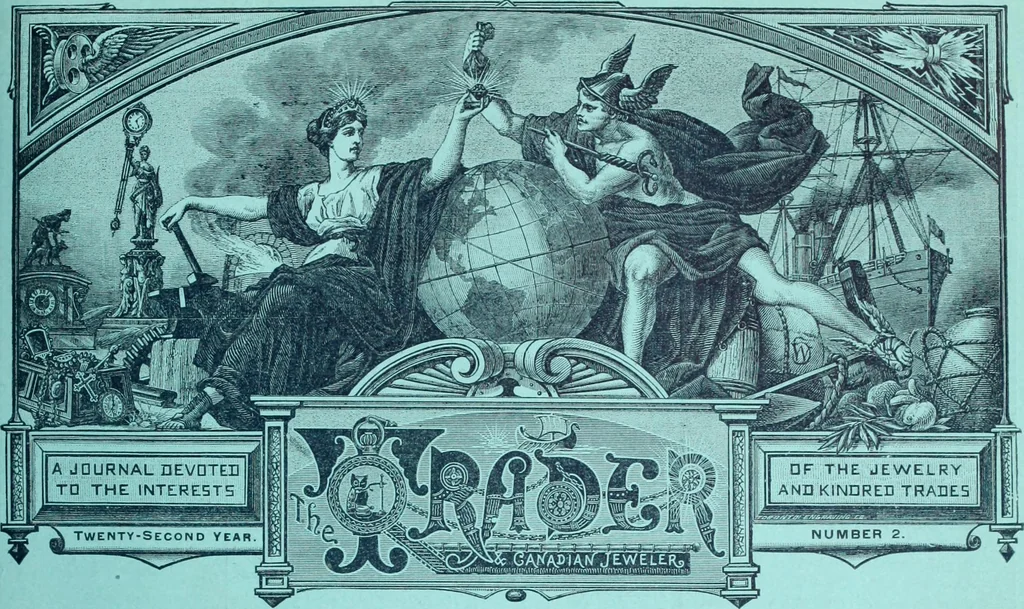 An illustration from Canadian jeweller 1900, 1900, leaf 438
